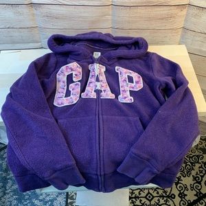 purple gap hoodie zip up